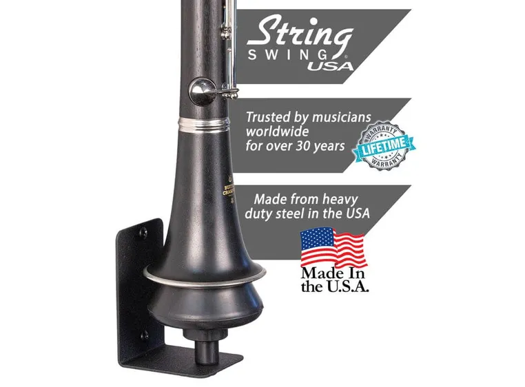 String Swing BHH13 FW veggholder for klarinett 