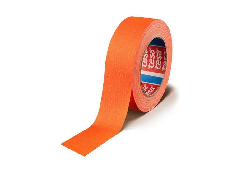 TESA 4671 Highlight gaffa 19mm x 25m, fluoriserende oransje 