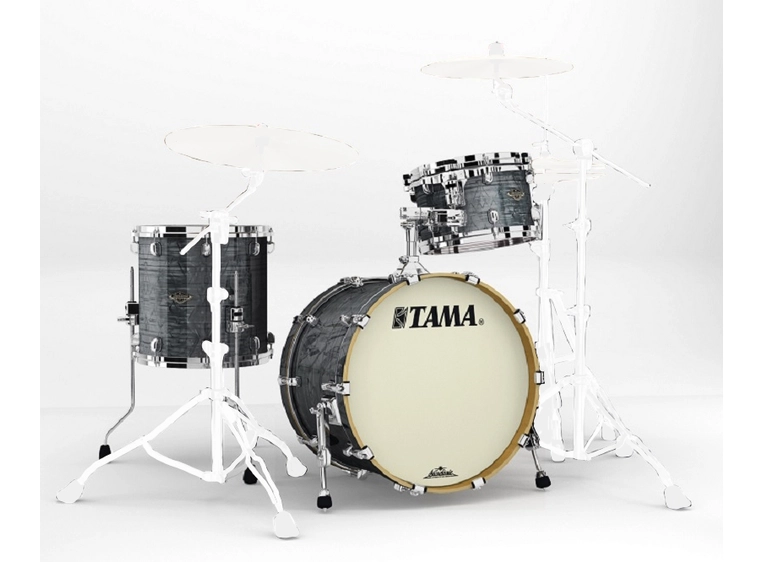 Tama WBR30RS-CCO SC Walnut/Birch 3pc. (12,14,20), Charcoal Onyx 
