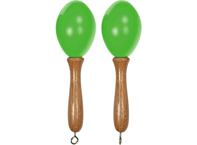 Tanga MARACAS-VERT-S Pair Maracas Green Small 