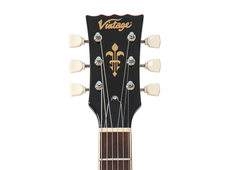 Vintage V100 Purple Flamed Maple Bigsby 