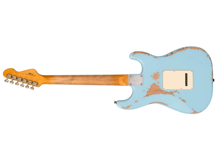 Vintage V6 HSS Icon Laguna Blue Lefthand 