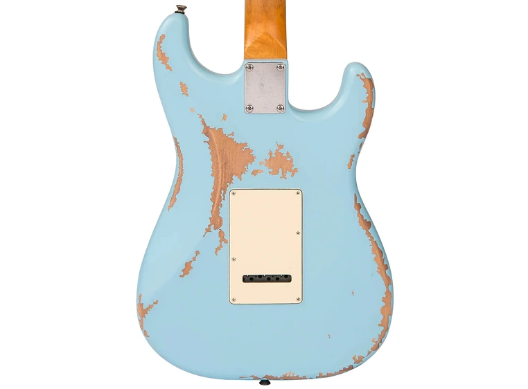 Vintage V6 HSS Icon Laguna Blue Lefthand 