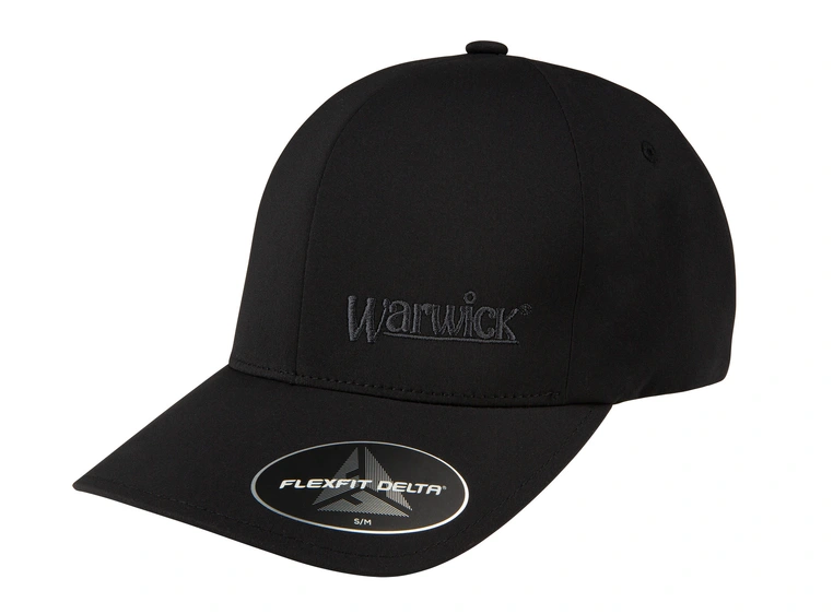 Warwick - Flexfit Delta Cap Black - Size S/M 