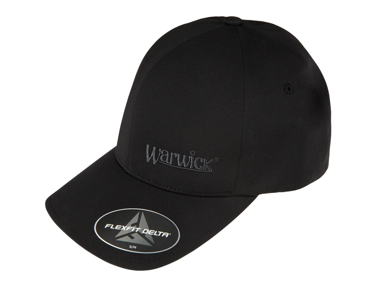 Warwick - Flexfit Delta Cap Black - Size S/M 