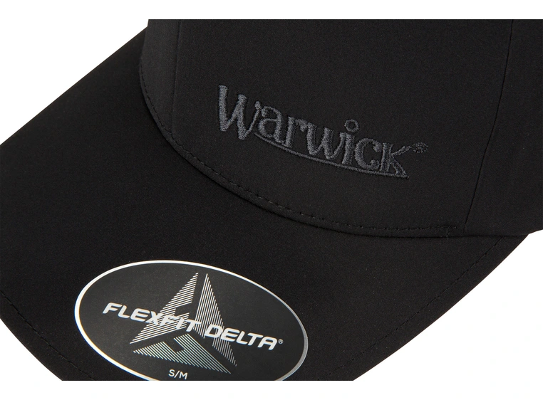 Warwick - Flexfit Delta Cap Black - Size S/M 