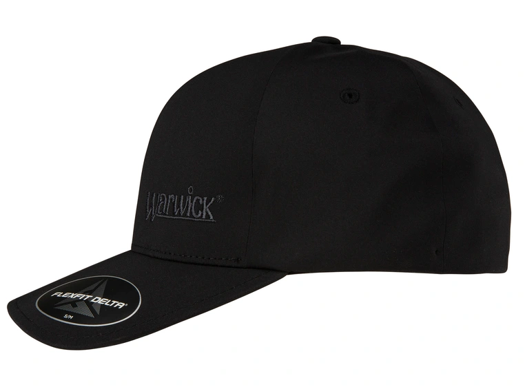 Warwick - Flexfit Delta Cap Black - Size S/M 