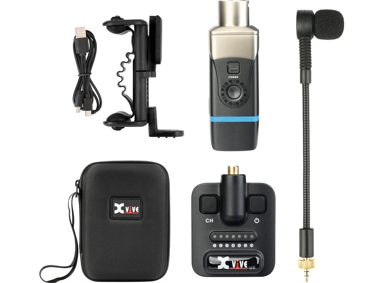 Xvive U9 Trådløst mikrofonsystem 