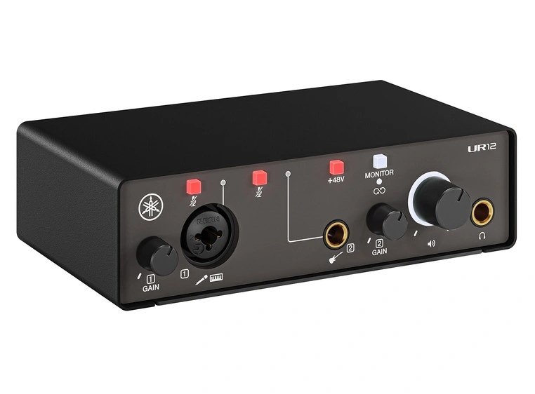 Yamaha UR12 MK3 Black USB-lydkort 