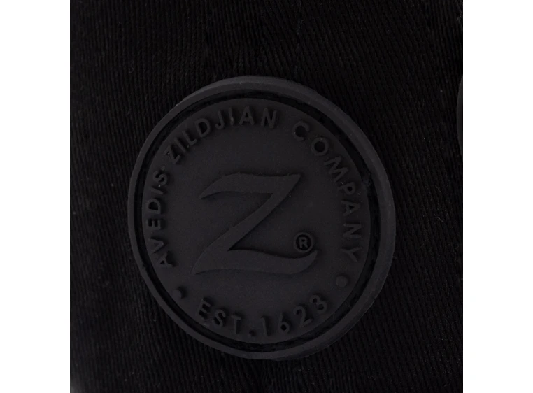 Zildjian Blackout Stretch Fit Hat L/XL Sort caps i stretch, broderte logoer 