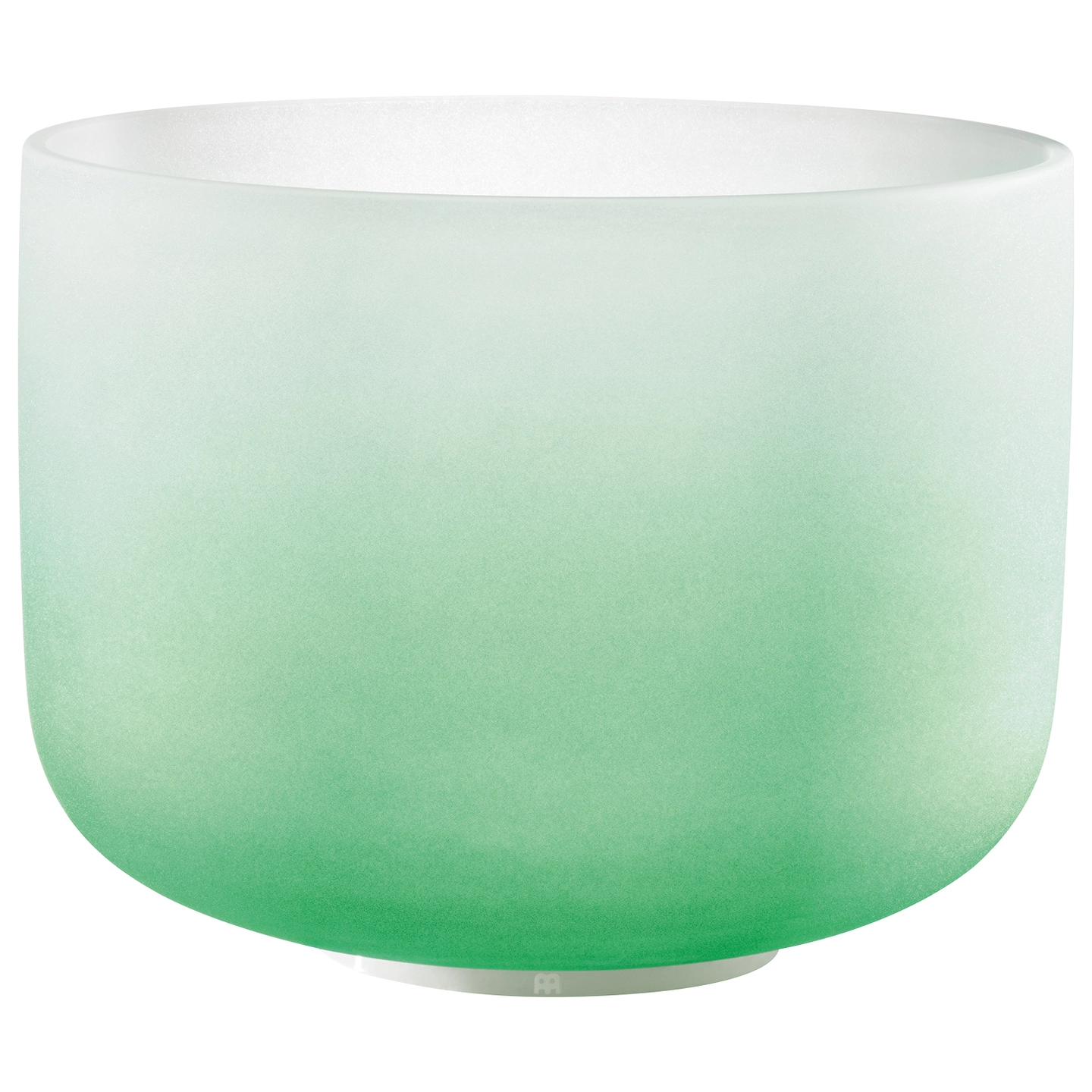 Meinl Sonic En. CSBC11F Crystal Singing Bowl 11 / F / 440Hz Heart Chakra, Green
