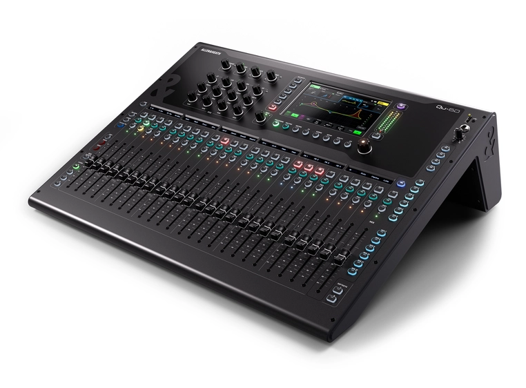 A&H Qu-6D Digitalmikser med Dante 24 Mic/Linje 16+2 Ut 