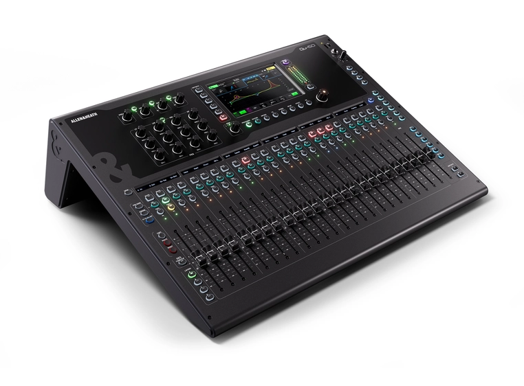 A&H Qu-6D Digitalmikser med Dante 24 Mic/Linje 16+2 Ut 