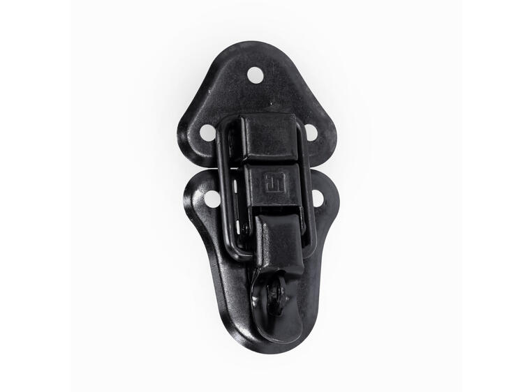 Adam Hall Hardware 1602 BLK Medium surface-mounted lock KTL, black