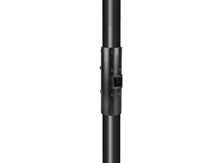 B-Tech BT7824/B External Pole Joiner For Ø50mm Poles, Black