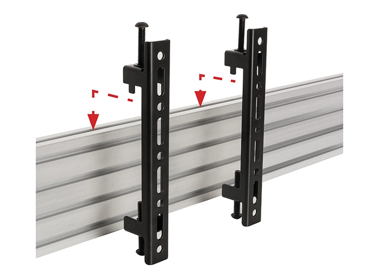 B-Tech BT8390-VESA200F/B System X Universal Interface Arms, Black 