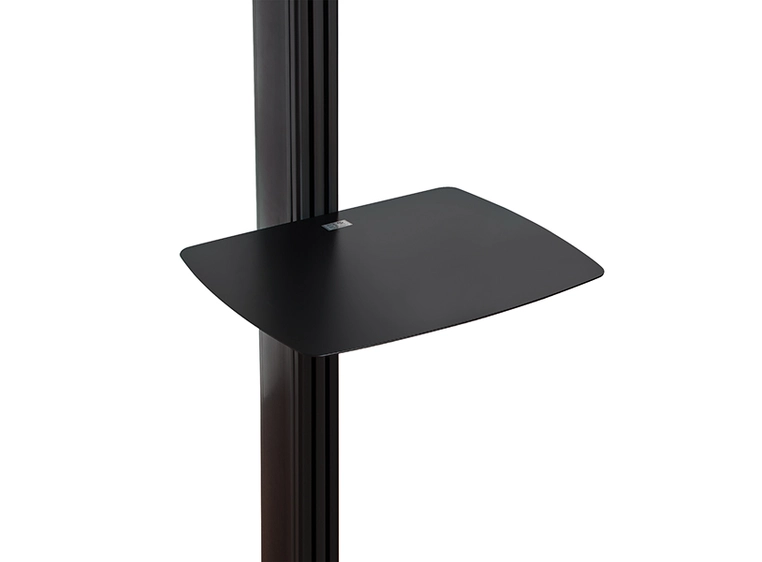 B-Tech BTF843/BS Universal Portrait Flat Screen Floor Stand 1.8m Black/Silvr 