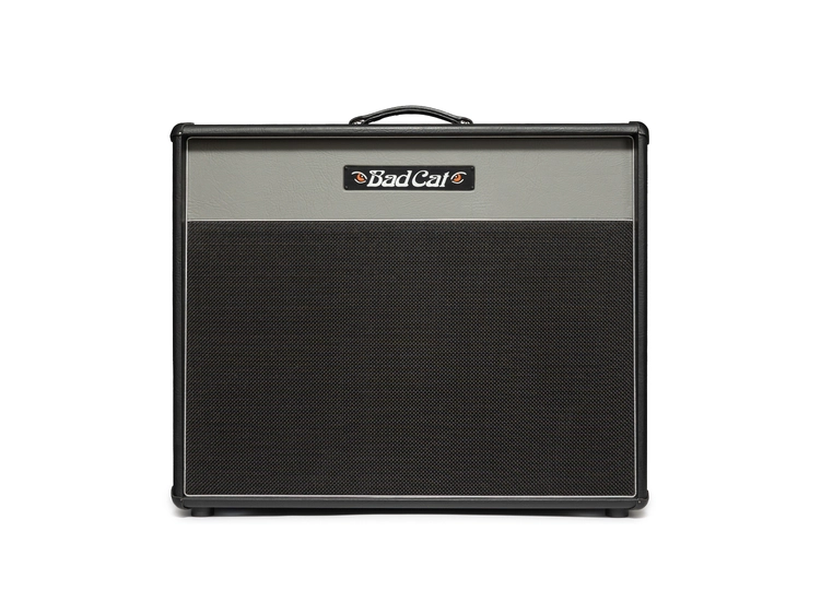 Bad Cat Era 2x12 Gitarkabinett Open Back Gray Front/Silver Piping 