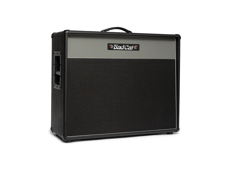 Bad Cat Era 2x12 Gitarkabinett Open Back Gray Front/Silver Piping 