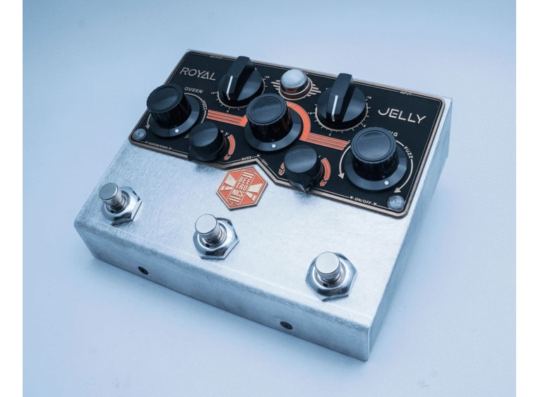 Beetronics FX Royal Jelly V2 Overdrive/Fuzz Blender (black) 