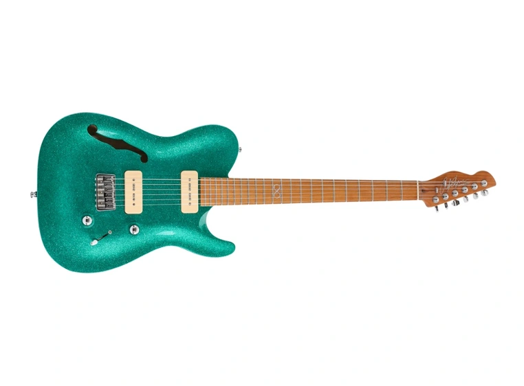 Chapman Guitars ML3 Semi Hollow Pro Tr* *Kunderetur Aventurine Green Sparkle 