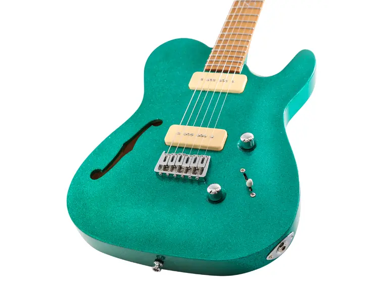 Chapman Guitars ML3 Semi Hollow Pro Tr* *Kunderetur Aventurine Green Sparkle 