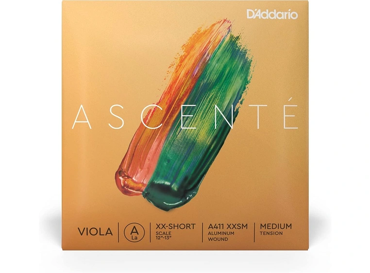 D'Addario ORCHESTRAL A411 XXSM Ascent Viola A XX-Short /Medium Tension 