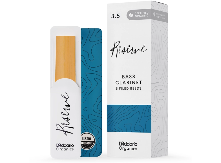 D'Addario Woodwinds ODER0535 5-pakning Org. Reserve Bassklarinett 3.5 