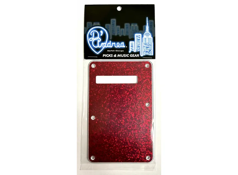D'Andrea ST-Style Back Plate Red Sparkle 