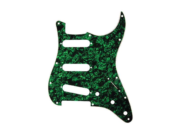 D'Andrea ST-Style SSS Pickguard Green Pearl 