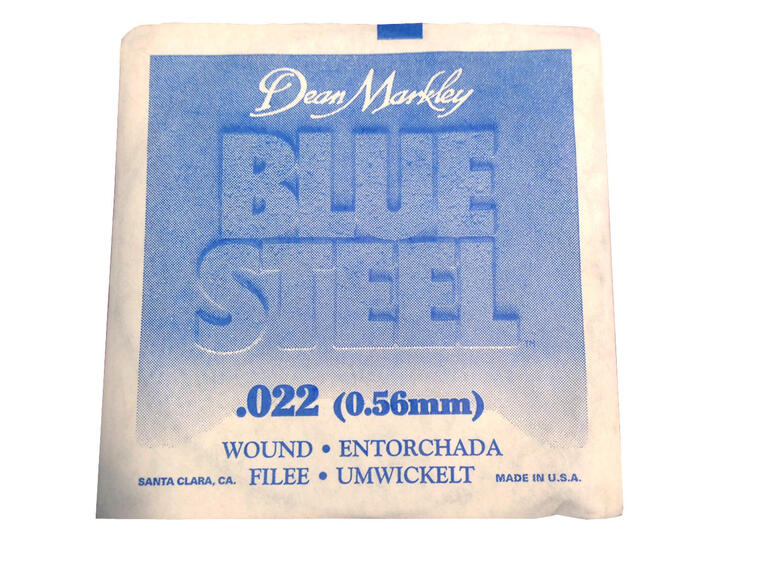 Dean Markley Ble Steel Wound .022, enkel streng