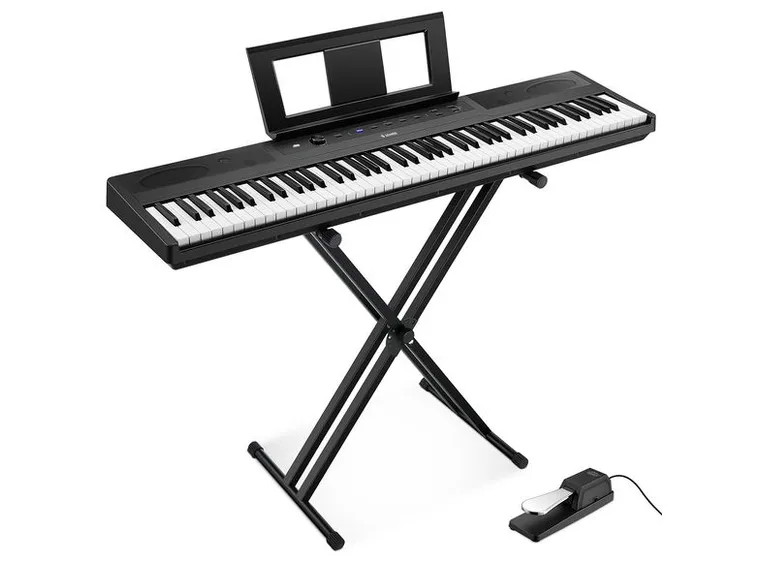 Donner DEP-45 el-piano, pakke 