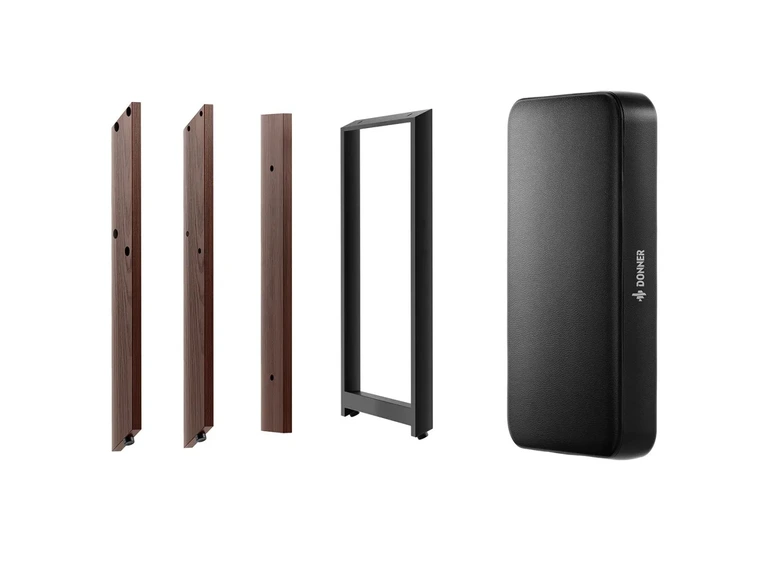 Donner DKB-300 Pianokrakk Walnut 