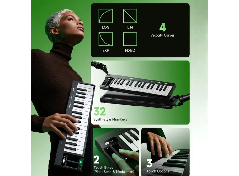 Donner KB-32 midi-keyboard 