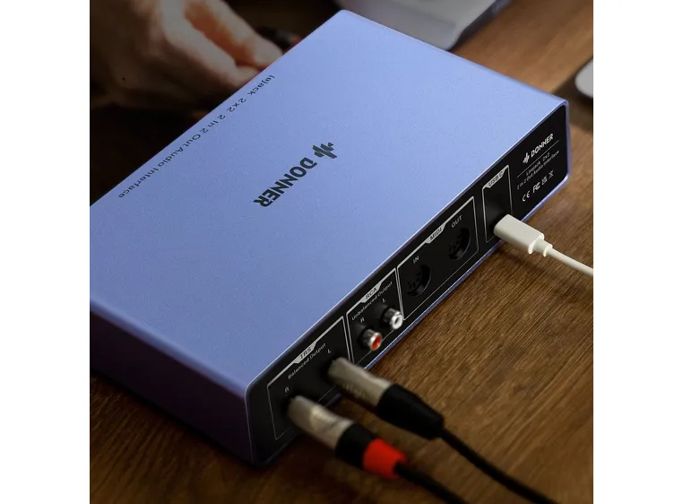 Donner Livejack 2x2 audio interface 