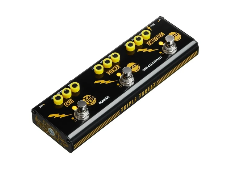Donner Triple Threat gitar-multieffekt 