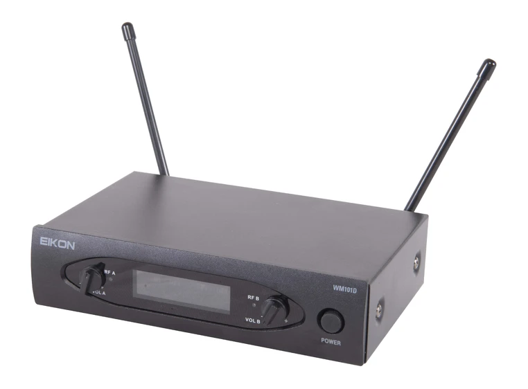 Eikon WM101DMV2 wireless system two channel uhf fix freq 