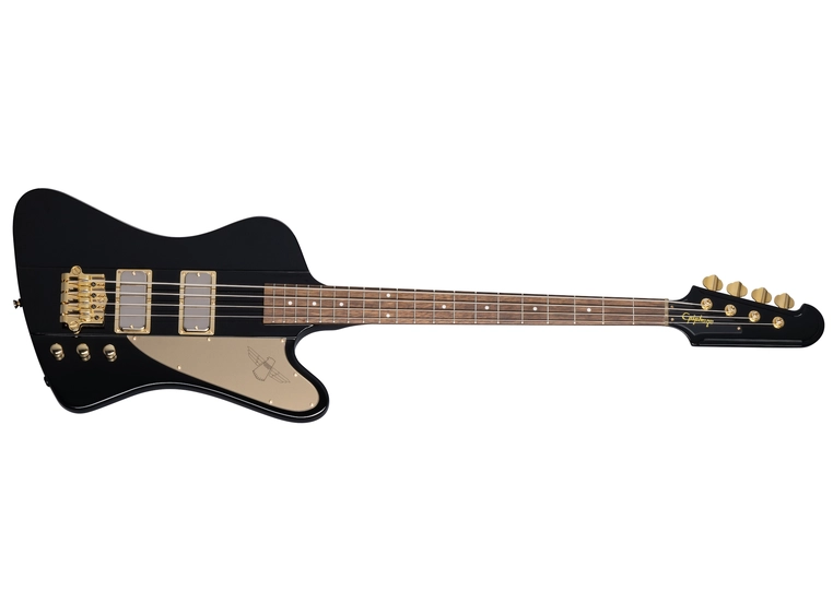 Epiphone Rex Brown Thunderbird Ebony w/Hard Case 