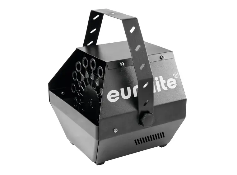 Eurolite Set B-100 Bubble machine DMX black & bubble fluid 1l 