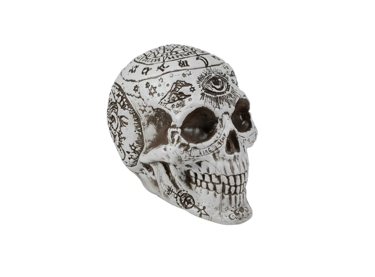Europalms Skull, mystical 12x10x18cm 