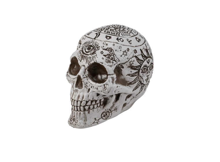 Europalms Skull, mystical 12x10x18cm 