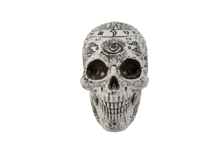 Europalms Skull, mystical 12x10x18cm 