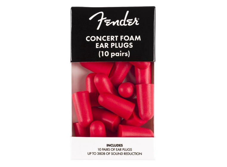 Fender Concert Ear Plugs (10 Pair) 
