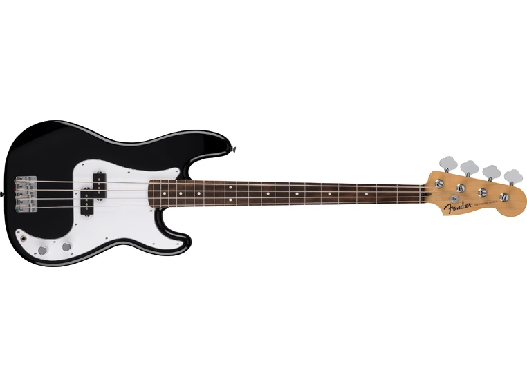 Fender Standard Precision Bass IL, White Pickguard, Black 