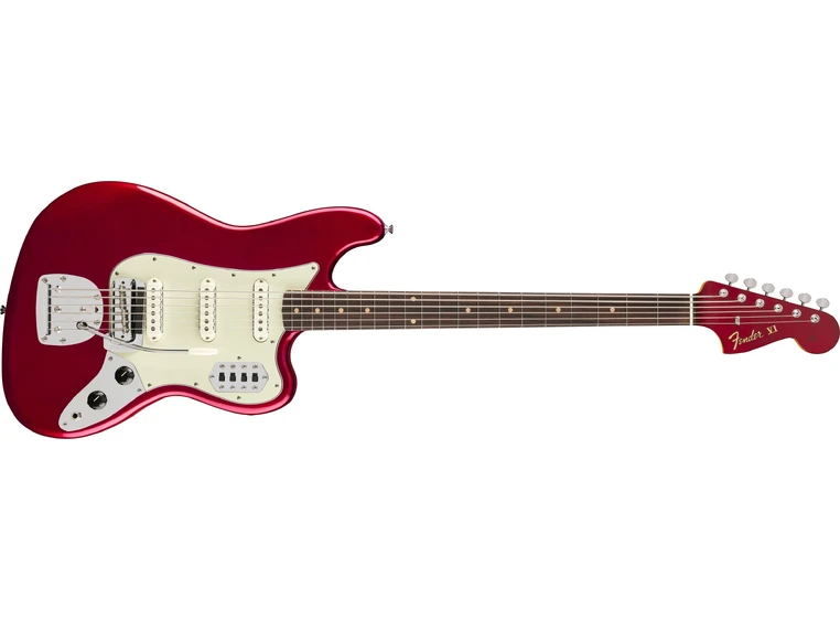 Fender Vintera III Early 60s Bass VI RW, Candy Apple Red 