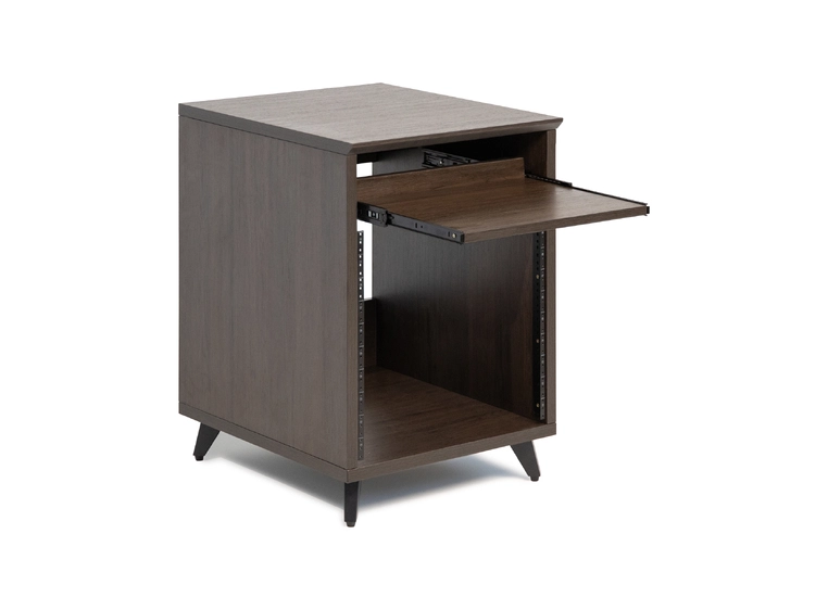 Gator Frameworks GFW-ELITEDESKRK-BRN Elite Series Furniture Desk 1U Rack BRN 