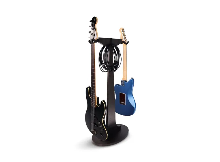 Gator Frameworks GFW-ELITEGTRHNGSTD-2X Brown Dual Hanging Guitar Stand 