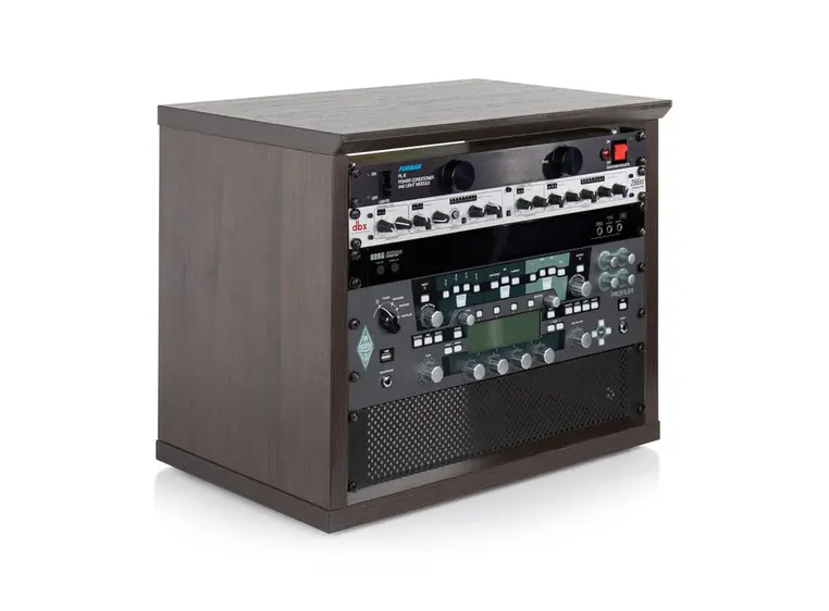 Gator Frameworks GFW-ELITERK-8U-BRN Furniture Desktop 8U Studio Rack BRN 