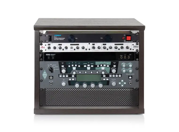 Gator Frameworks GFW-ELITERK-8U-BRN Furniture Desktop 8U Studio Rack BRN 