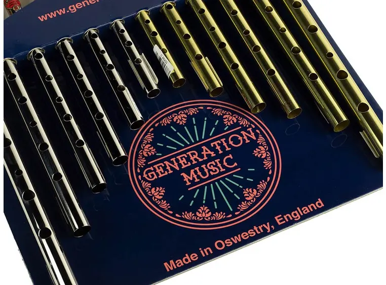 Generation Flageolet Tin Whistle Display 12-pack 